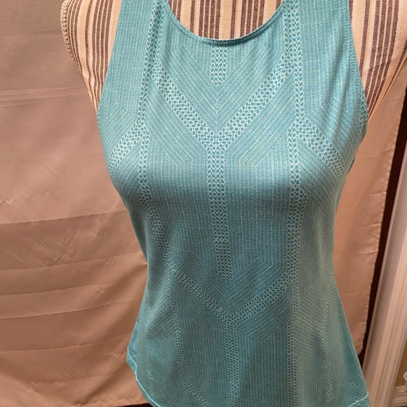PrAna Turquoise /Teal Racerback Tank Top size med - Picture 1 of 9